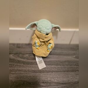 Disney Store Star Wars The Mandolorian Grogu Meditating Plush